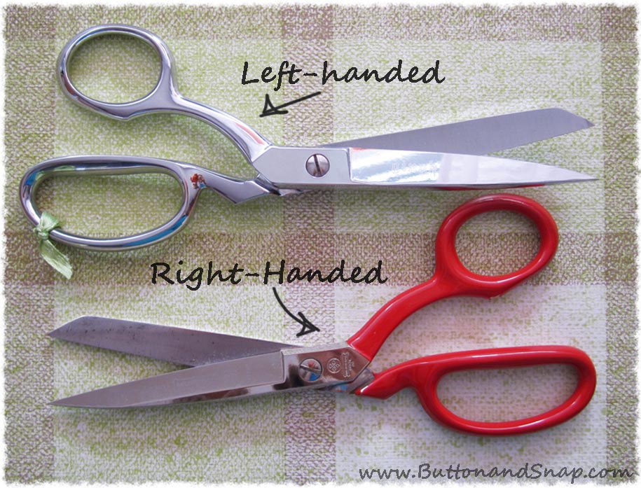 Left-handed vs Right-handed Shears 